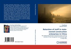 Retention of staff in state-owned construction enterprises in China