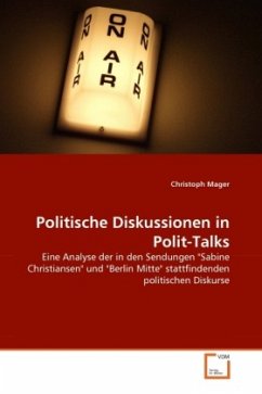 Politische Diskussionen in Polit-Talks - Mager, Christoph