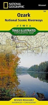 Ozark National Scenic Riverways Map - National Geographic Maps