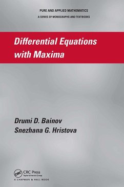 Differential Equations with Maxima - Bainov, Drumi D; Hristova, Snezhana G