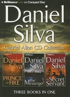 Daniel Silva Gabriel Allon CD Collection: Prince of Fire, the Messenger, the Secret Servant - Silva, Daniel