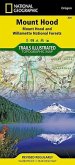 Mount Hood Map [Mount Hood and Willamette National Forests]