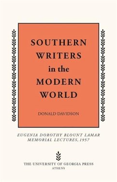 Southern Writers in the Modern World - Davidson, Donald