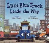 Little Blue Truck Leads the Way board book