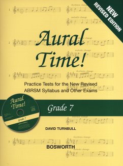 Cover David Turnbull: Aural Time! - Grade 7 Book/CD (ABRSM Syllabus From 201 Voice, Piano Accompaniment Aural