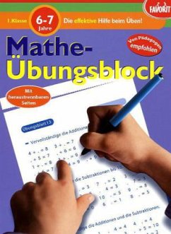 Cover Mathe Übungsblock