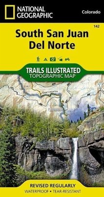 South San Juan, del Norte Map - National Geographic Maps