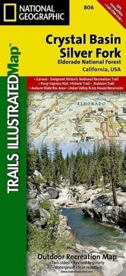 Crystal Basin, Silver Fork Map [Eldorado National Forest] - National Geographic Maps
