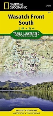 Wasatch Front South Map - National Geographic Maps