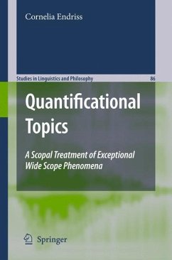 Quantificational Topics - Ebert, Cornelia