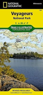Voyageurs National Park Map - National Geographic Maps