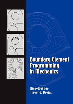 Boundary Element Programming in Mechanics - Gao, Xiao-Wei; Davies, Trevor G.