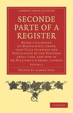 Cover Seconde Parte of a Register