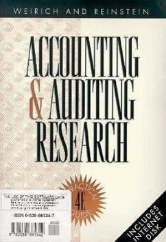 Accounting and Auditing Research: A Practical Guide - Weirich, Thomas
