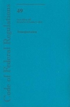 Transportation, Parts 100 to 185