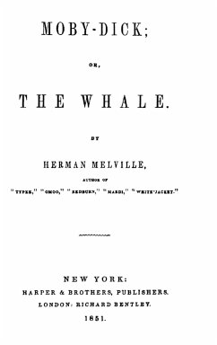 Moby-Dick, or, The Whale - Melville, Herman