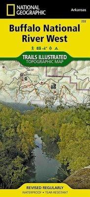 Buffalo National River West Map - National Geographic Maps