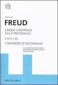 Cover Cinque conferenze sulla psicoanalisi-L'Io e l'Es-Compendio di psicoanalisi