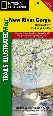 New River Gorge National River Map - National Geographic Maps