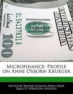 Microfinance: Profile on Anne Osborn Krueger - Monteiro, Bren Scaglia, Beatriz