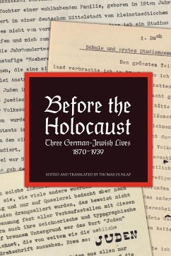 Before the Holocaust