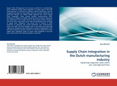Supply Chain Integration in the Dutch manufacturing industry - Mestrini, Guy