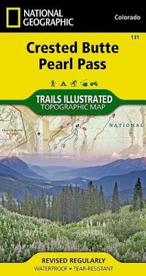 Crested Butte, Pearl Pass Map - National Geographic Maps