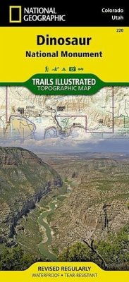 Dinosaur National Monument Map - National Geographic Maps