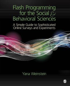 Flash Programming for the Social & Behavioral Sciences - Weinstein, Yana