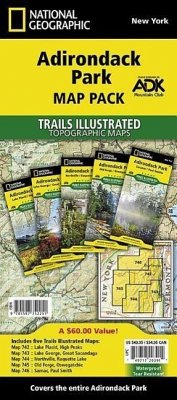 Adirondack Park [Map Pack Bundle] - National Geographic Maps