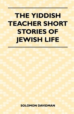 Cover The Yiddish Teacher Short Stories Of Jewish Life