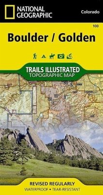 Boulder, Golden Map - National Geographic Maps