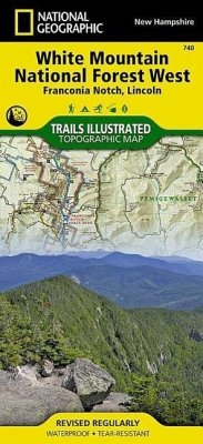 White Mountain National Forest West Map [Franconia Notch, Lincoln] - National Geographic Maps