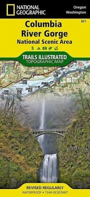 Columbia River Gorge National Scenic Area Map - National Geographic Maps