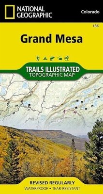 Grand Mesa Map - National Geographic Maps