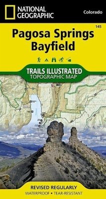Pagosa Springs, Bayfield Map - National Geographic Maps