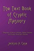 The Text Book Of Cryptic Masonry