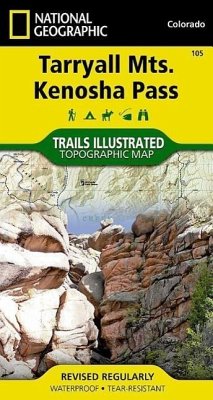 Tarryall Mountains, Kenosha Pass Map - National Geographic Maps