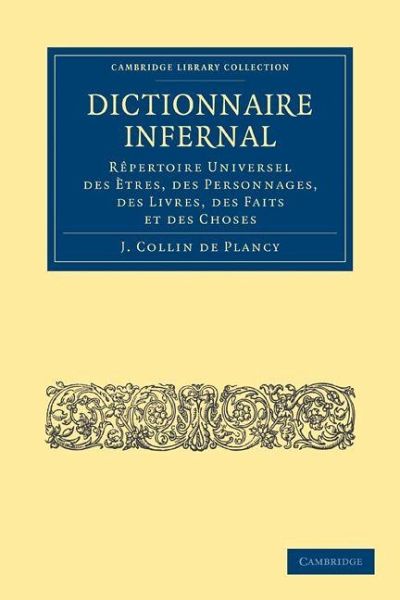 Dictionnaire Infernal Dictionnaire Infernal