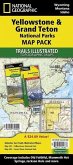 National Geographic Trails Illustrated Map Yellowstone & Grand Teton National Parks Map Pack, 2 Pts.