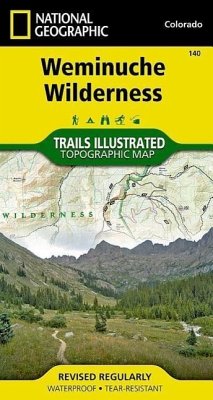 Weminuche Wilderness Map - National Geographic Maps