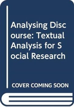 Cover Analysing Discourse