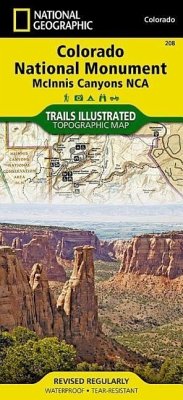 Colorado National Monument Map [Mcinnis Canyons National Conservation Area] - National Geographic Maps