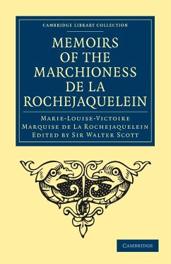Memoirs of the Marchioness de La Rochejaquelein - Marquise De La Rochejaquelein, Marie-Lou; Marquise De La Rochejaquelein