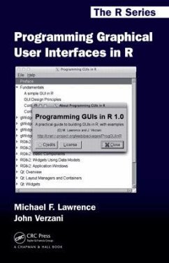 Programming Graphical User Interfaces in R - Lawrence, Michael; Verzani, John