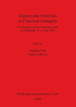 Games and Festivals in Classical Antiquity