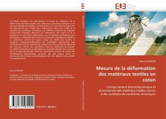 Mesure de la déformation des matériaux textiles en coton - BHOURI, Naoufel