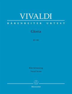 Cover Gloria RV 589. Klavierauszug