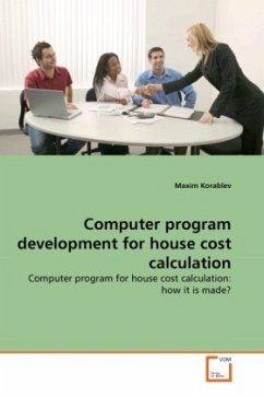 Computer program development for house cost calculation
