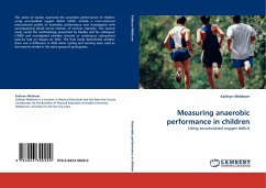 Measuring anaerobic performance in children